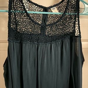 Blue blouse. Size Large. Old Navy